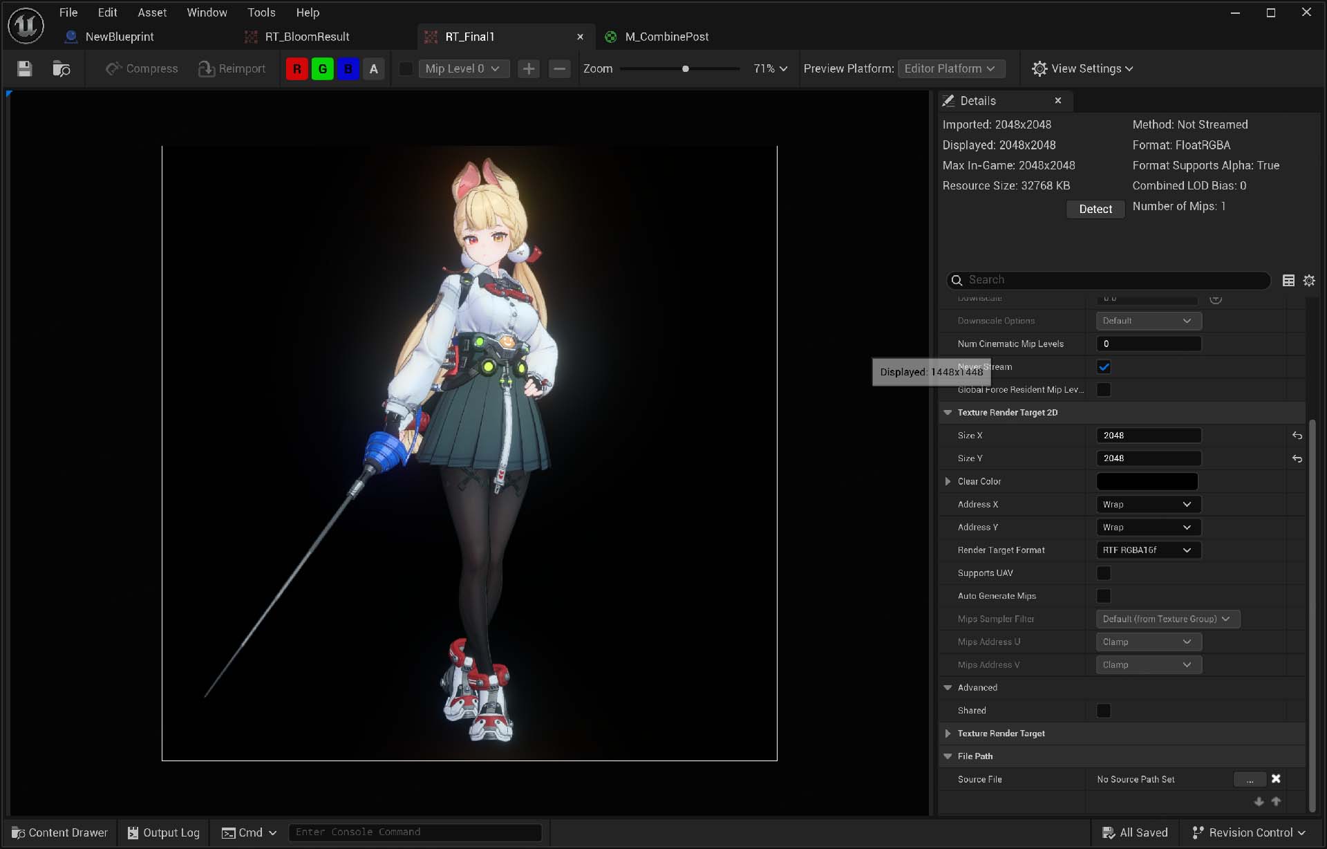 绝区零角色后处理NapBloom